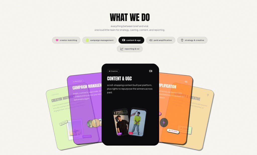What We Do - Influencer Solutions
