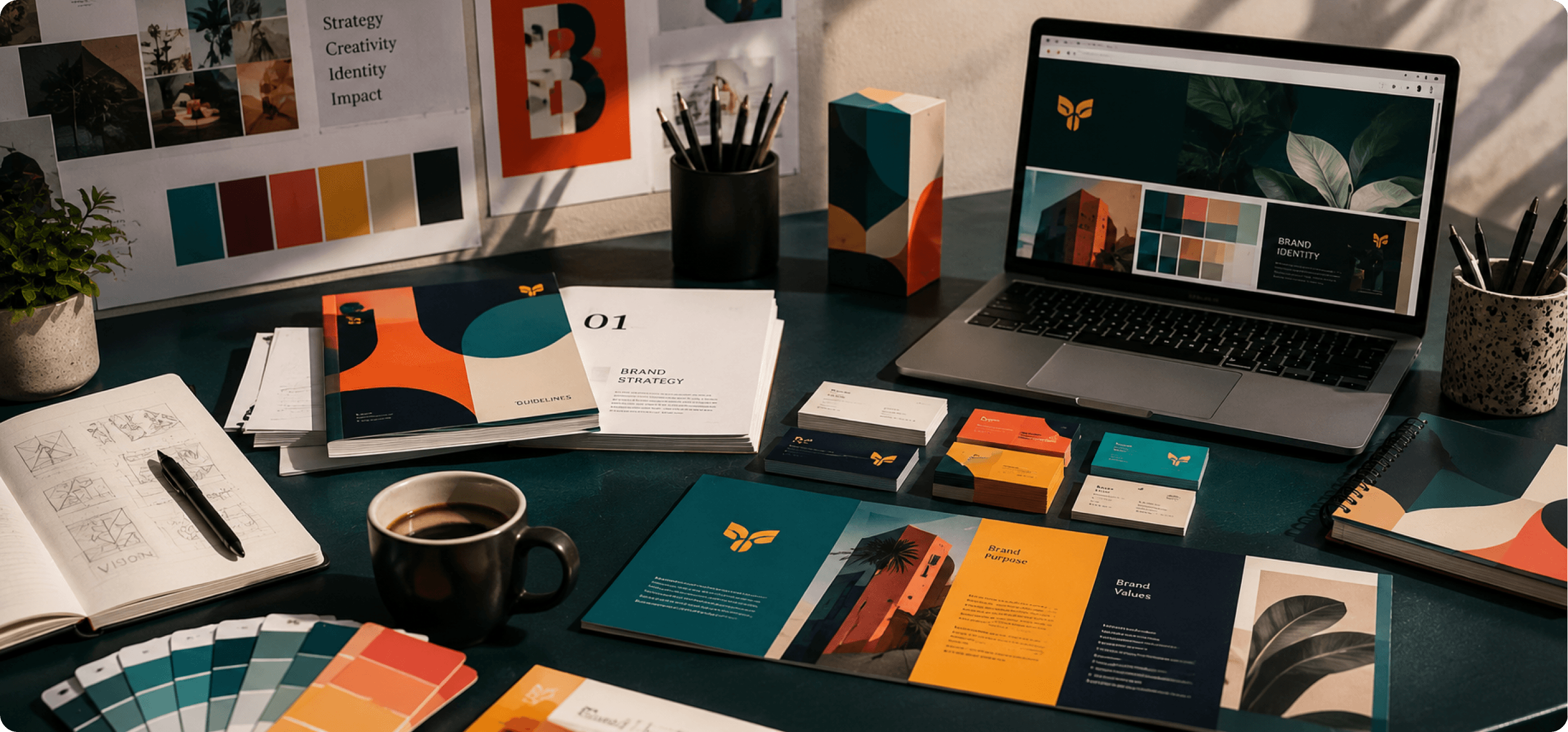 Brand identity system designed by Devzel for the Lumen brand