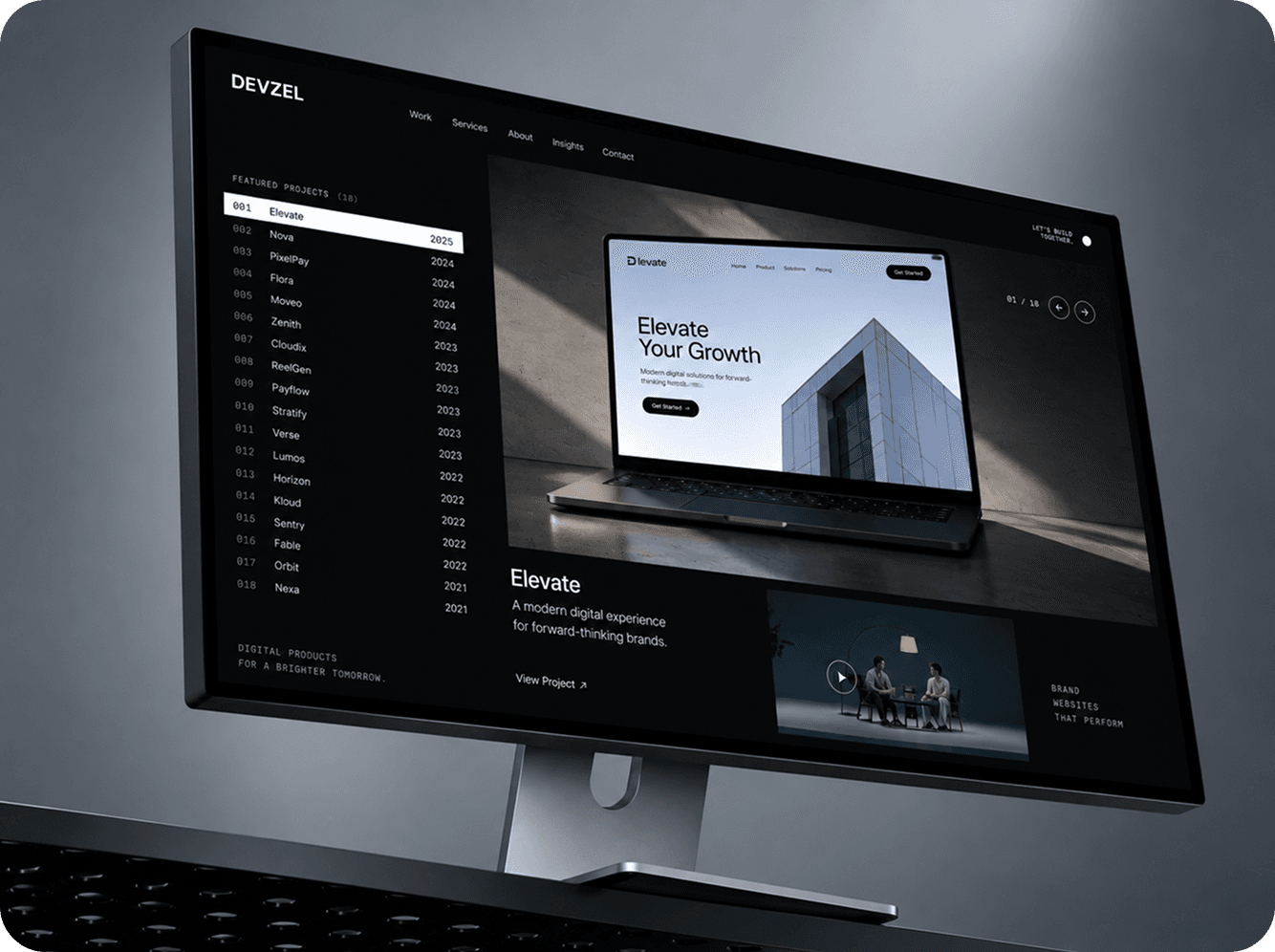 Brand identity applied consistently across web, print and social collateral
